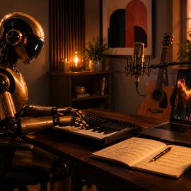 post-1 AI and emerging technologies are becoming part of the creative process. How do I see them influencing music in the years ahead?